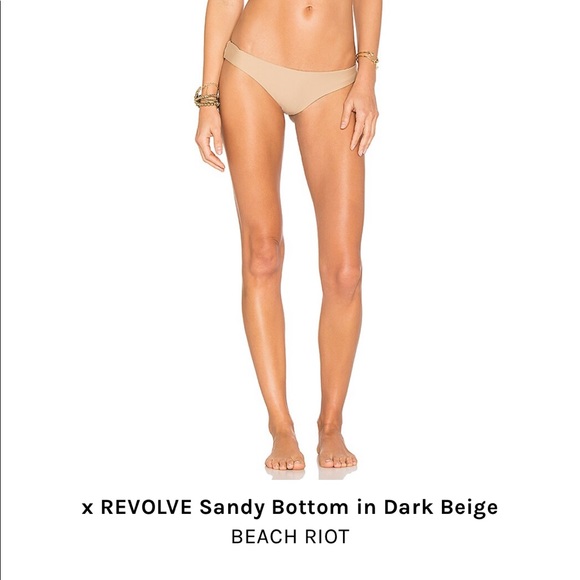 Nude Beach Riot Low Rise Bikini Bottom - Picture 1 of 7